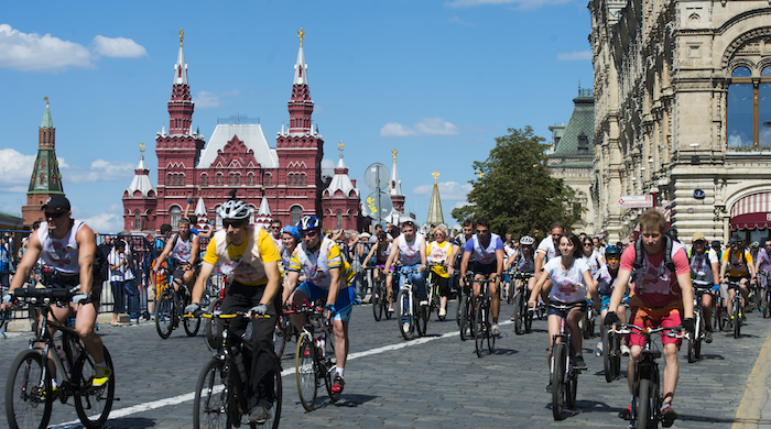 ГУМовские велокатания — 2014