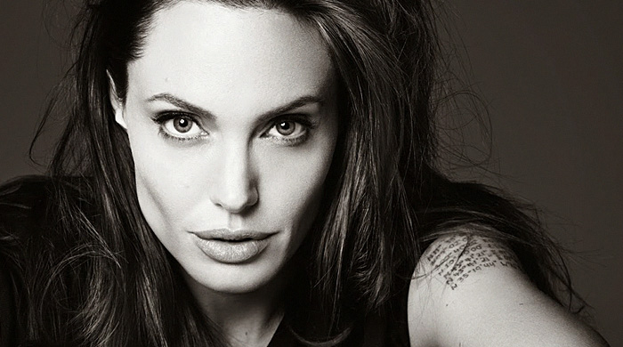 Анджелина Джоли в объективе Эди Слимана для ELLE US