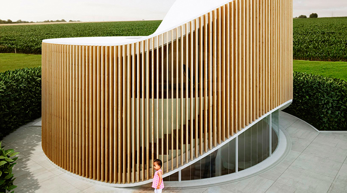 Дом как дерево: арт-резиденция от архитекторов Penda