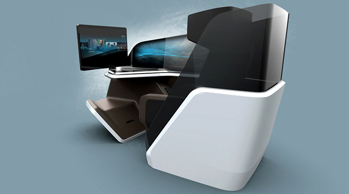 В бизнес-классах скоро появятся "умные" кресла