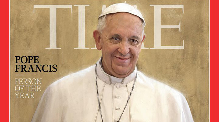 Папа Франциск стал "человеком года" по версии журнала TIME