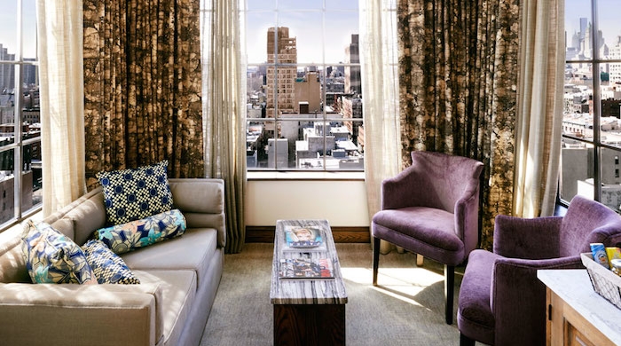 Дизайнерский бутик-отель The Ludlow в Нью-Йорке