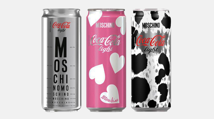 Moschino создали дизайн Coca-Cola