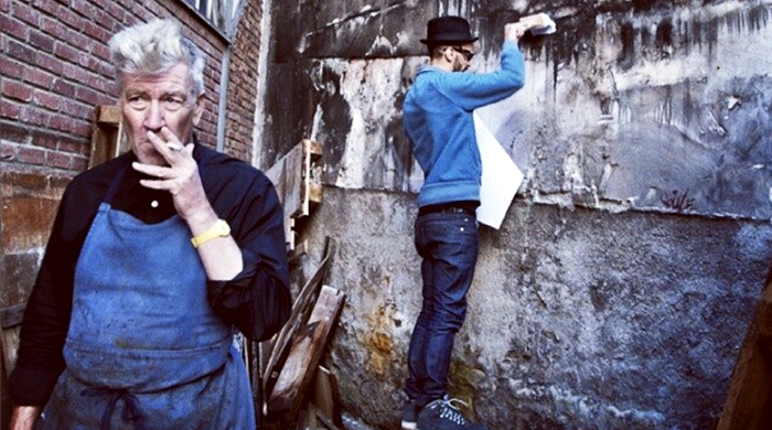 I Fix My Head II: литография Дэвида Линча и JR