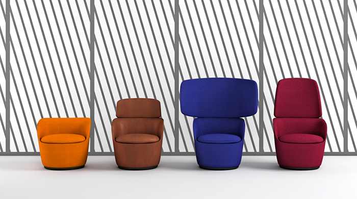 Коллекция мягких кресел Radar от Claesson Koivisto Rune