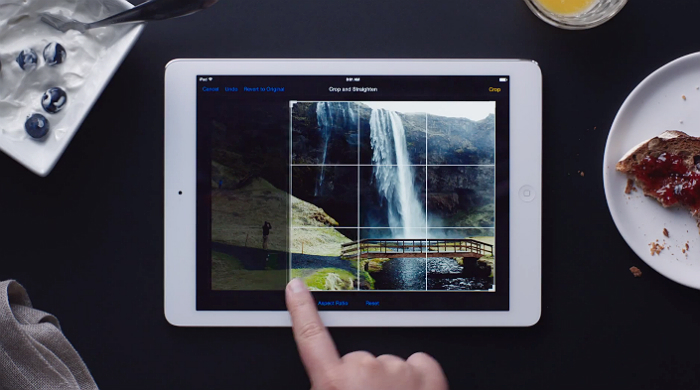 Apple представили рекламные ролики iPad Air