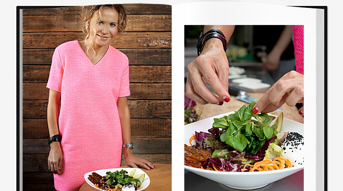 Блюдо недели: салат с козьим сыром от Ирины Азаровой