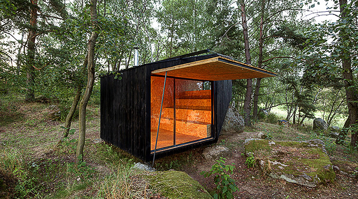 Чешский "шалаш" от бюро Uhlik Architekti