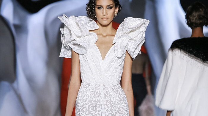 Неделя высокой моды в Париже: Ulyana Sergeenko, осень-зима 2014