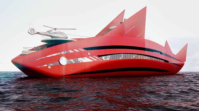 Шесть проектов суперъяхт Василия Клюкина