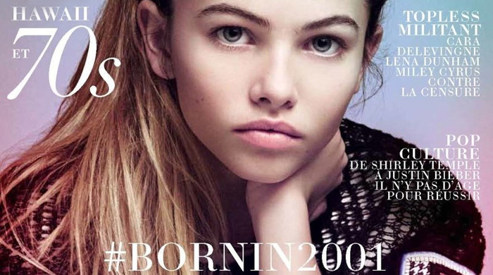 Тринадцатилетняя модель на обложке Jalouse