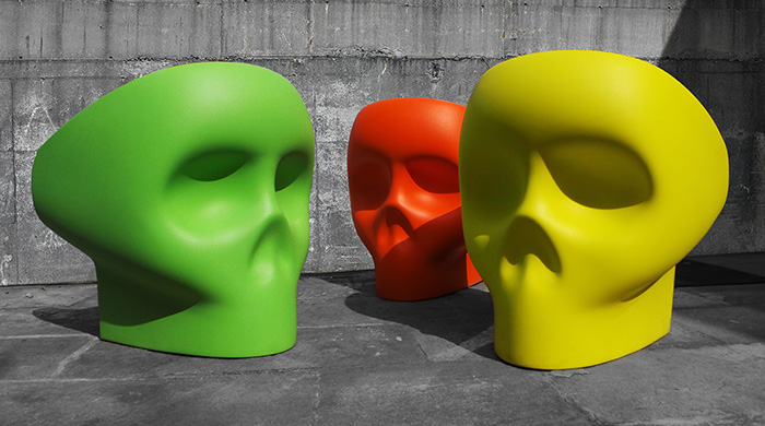 Маурицио Каттелан и Карим Рашид для новой коллекции Gufram