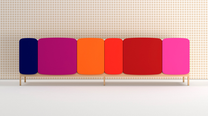 Цветные шкафчики Legato для Casamania