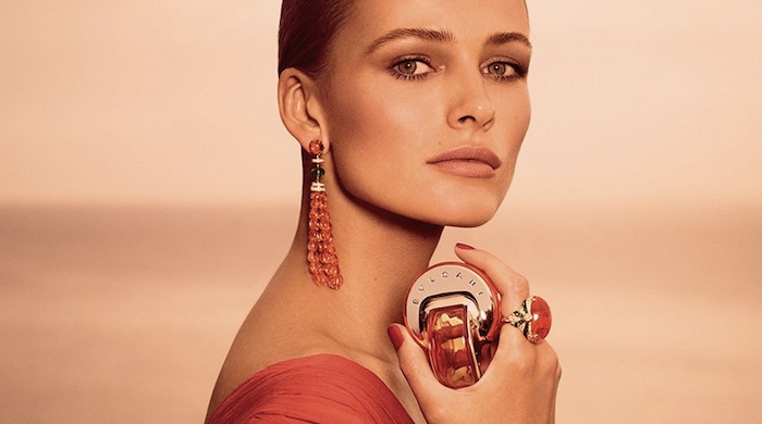 Эдита Вилкевичуте в рекламе аромата Omnia Indian Garnet