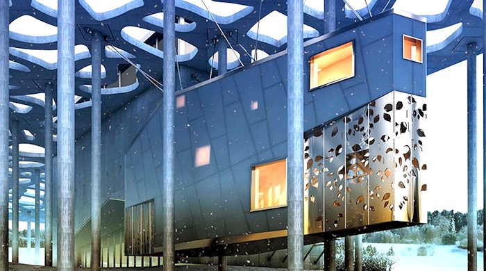 Blank Studio спроектировали дом для писателя