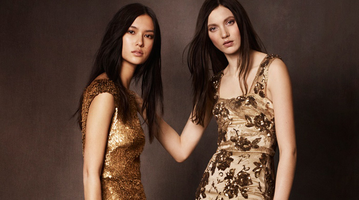 Золотая коллекция Burberry эксклюзивно для Китая