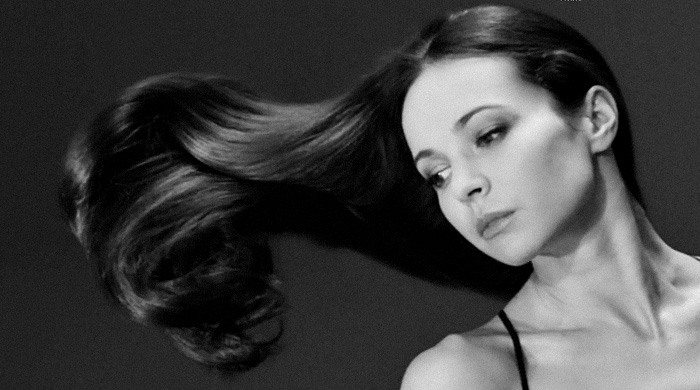 Диана Вишнева в рекламном ролике Kérastase