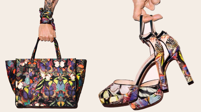 Терри Ричардсон в третьей кампании Valentino