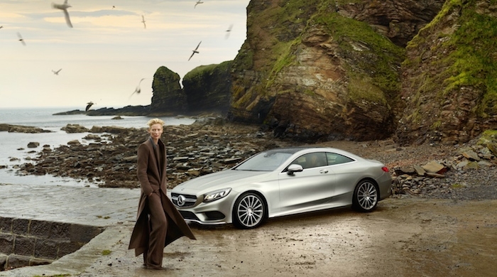 Тильда Суинтон в новом фильме Mercedes-Benz