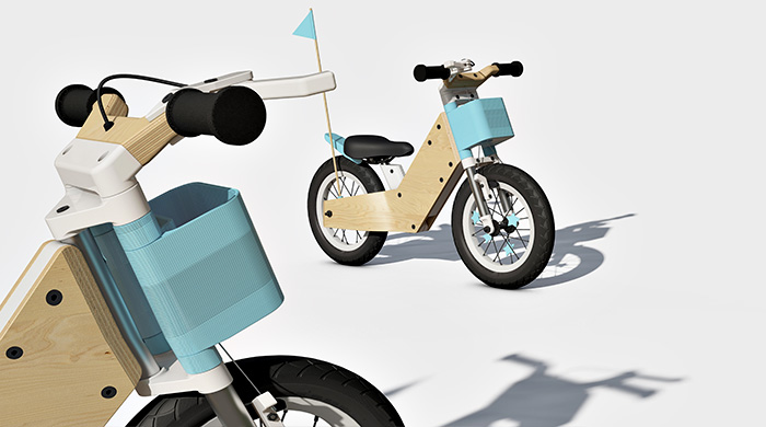 Велосипед Miilo, который "растет" вместе с ребенком