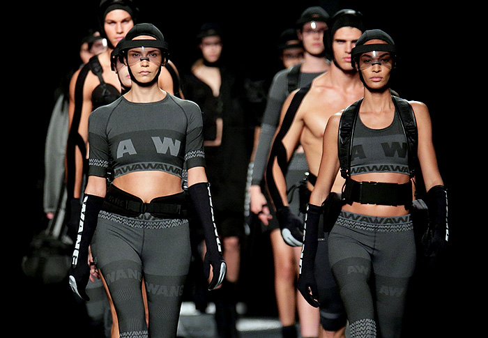 Показ коллекции Alexander Wang x H&M