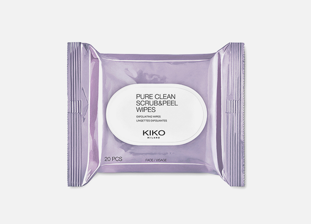 Pure Clean Scrub & Peel Wipes от Kiko Milano, 540 руб. 