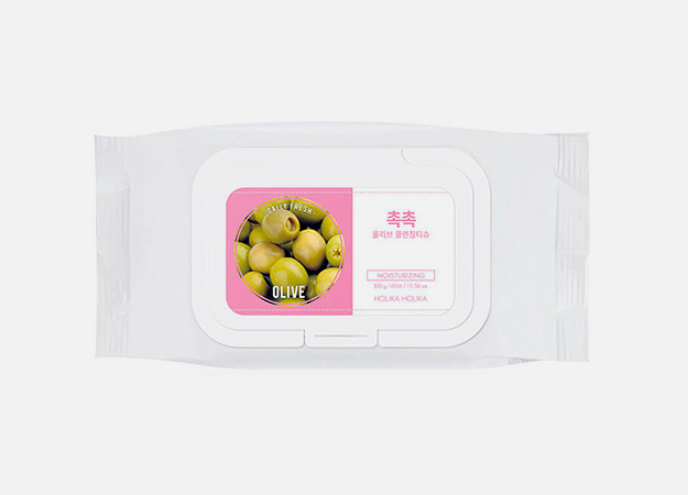 Daily Fresh Olive Cleansing Tissue от Holika Holika, 590 руб. 