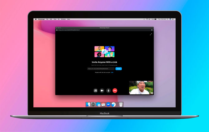 Facebook представила сервис для групповых видеозвонков Messenger Rooms (фото 1)
