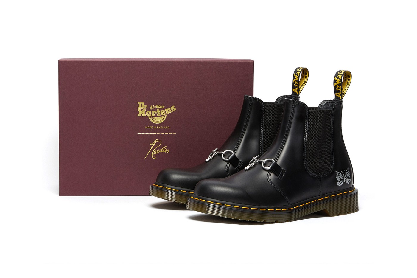 Dr. Martens объединился с Needles для работы над классической моделью челси (фото 1)