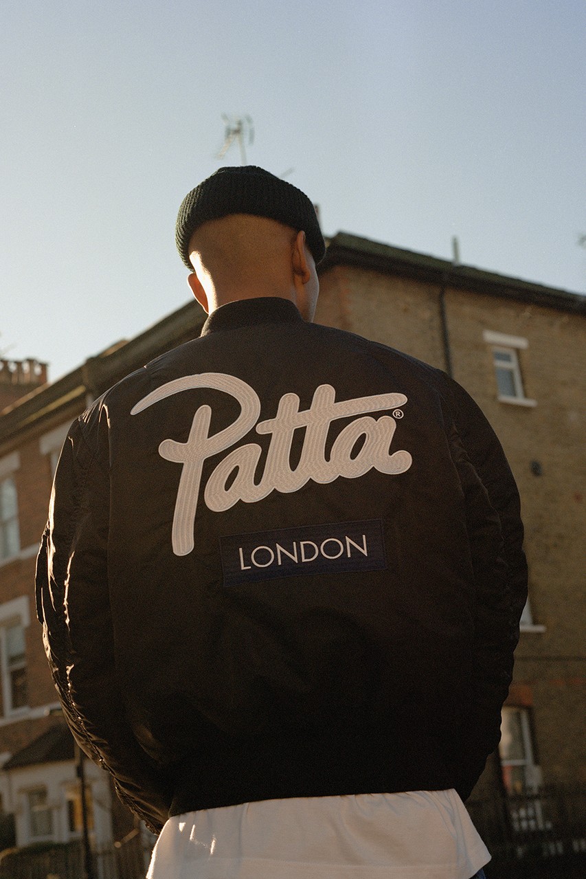 Alpha Industries и Patta выпустили бомберы, вдохновленные Амстердамом, Лондоном и Миланом (фото 4)