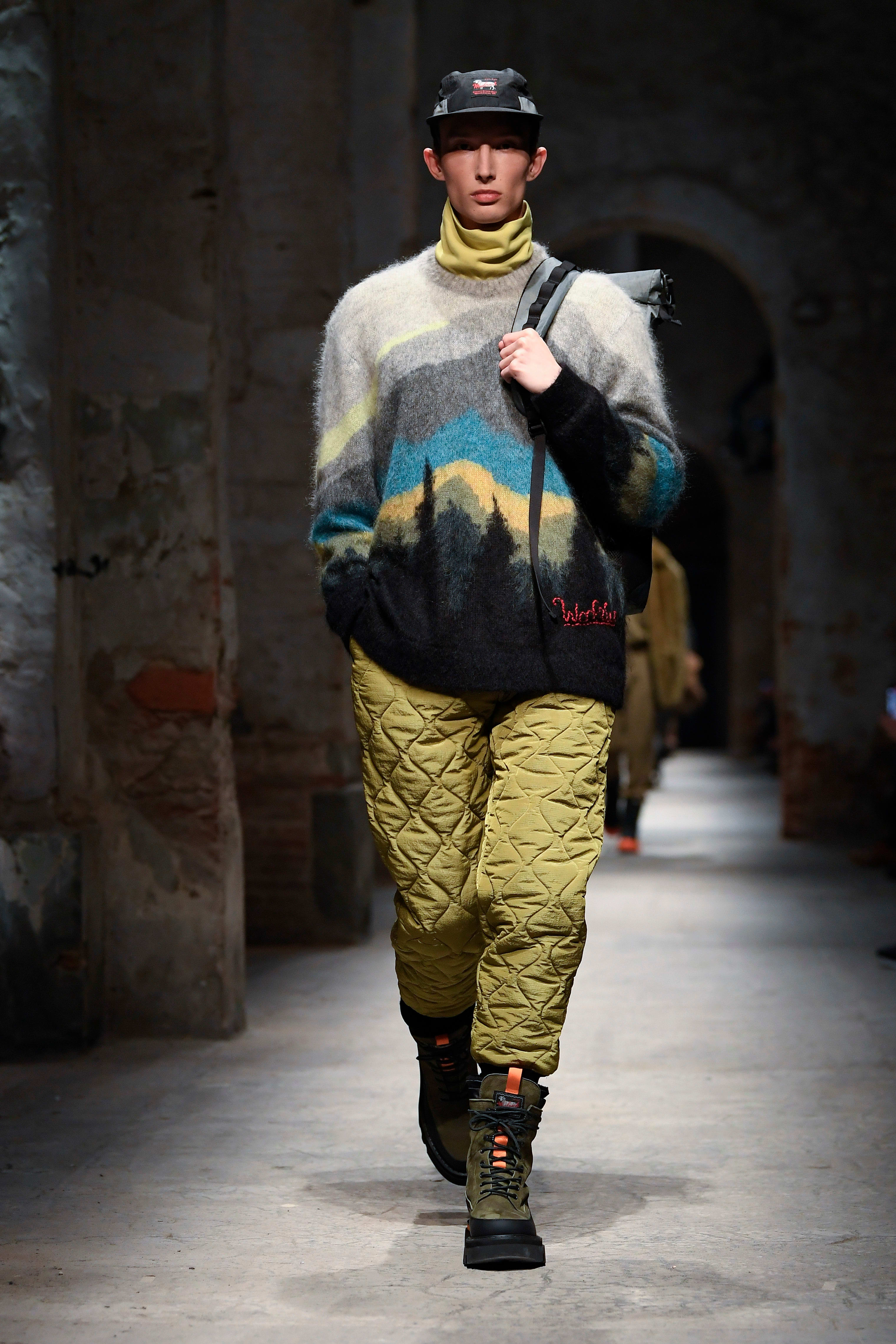 Широкие плечи, деним и дедушкин свитер: 7 трендов мужской моды с выставки Pitti Uomo (фото 11)