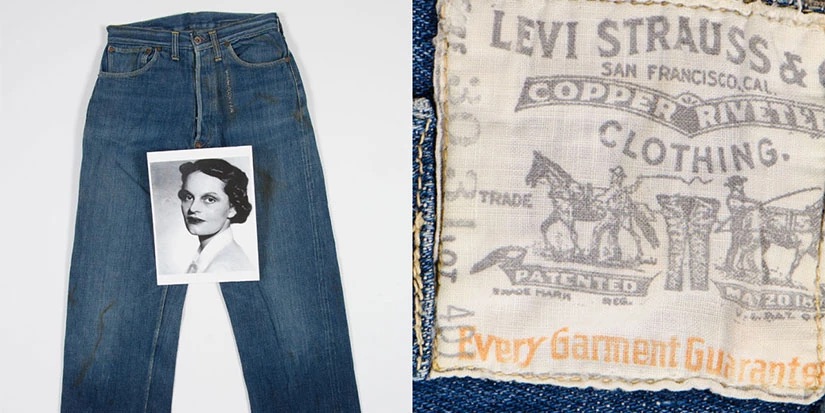 Levi’s воссоздал первую пару синих женских джинсов (фото 2)