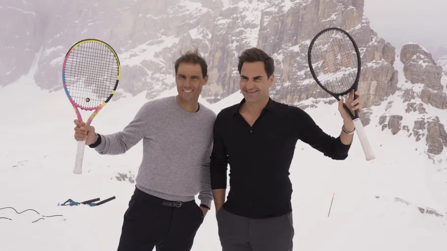 Теннисисты Роджер Федерер и Рафаэль Надаль стали лицами рекламной кампании Louis Vuitton (фото 3)