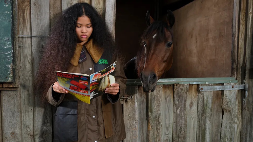 Ganni и Barbour выпустили третью совместную коллекцию (фото 1)