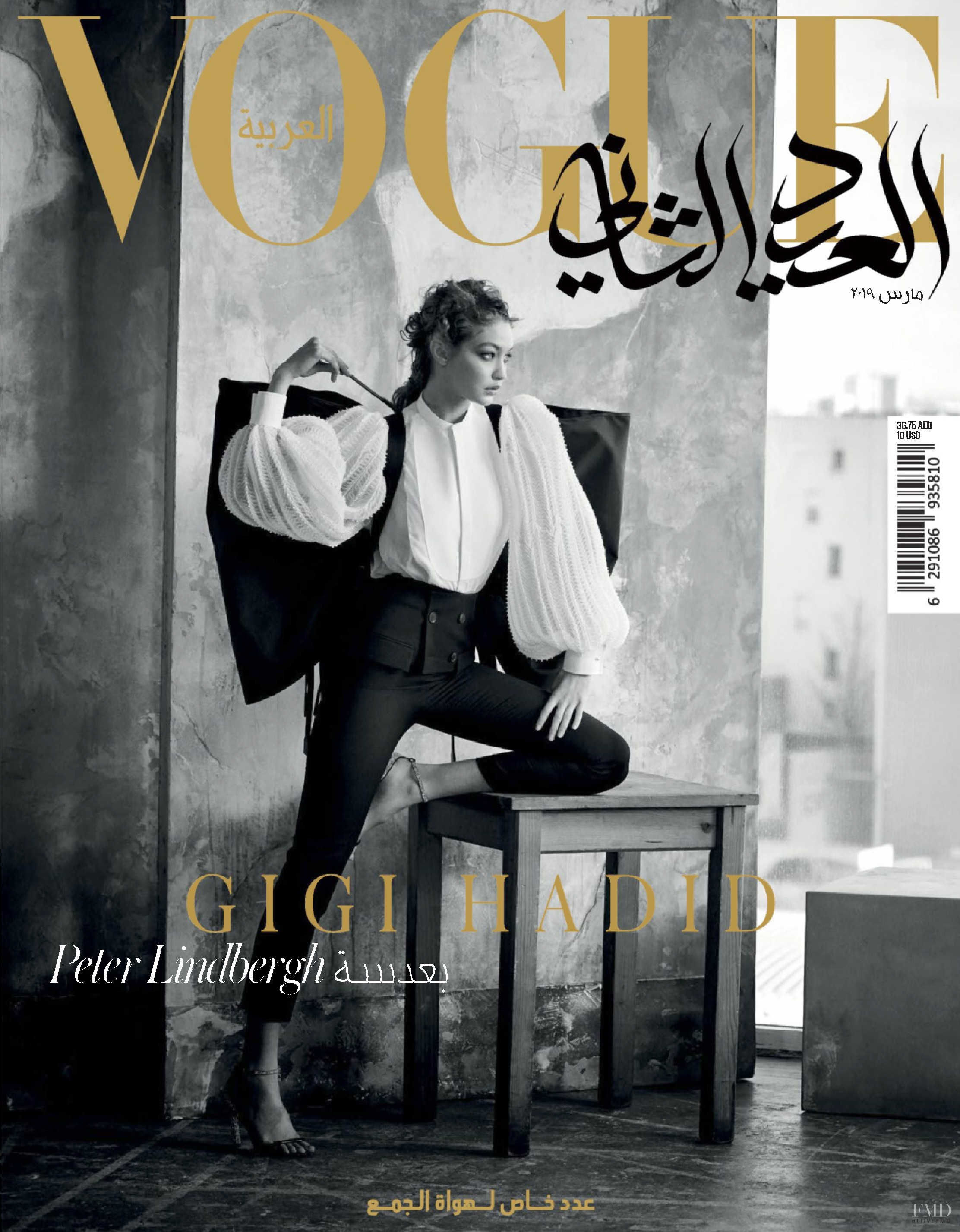 От V Magazine до Vogue Japan: 20 журнальных обложек с Джиджи Хадид (фото 12)