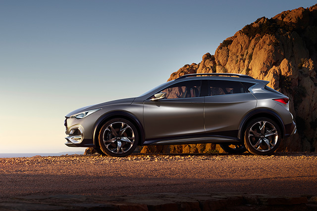 Infiniti представили новую модель — QX30 (фото 5)