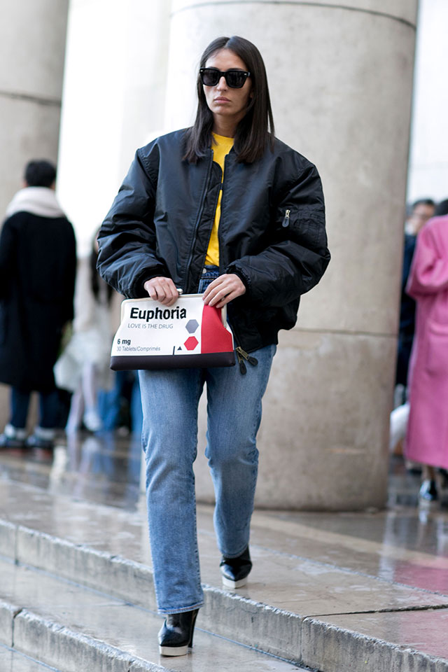 Неделя моды в Париже, осень-зима 2016: street style. Часть 2 (фото 20)