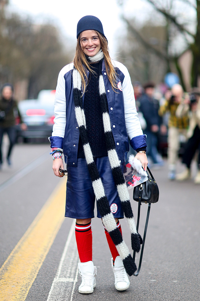 Неделя моды в Милане A/W 2014: street style. Часть II (фото 20)