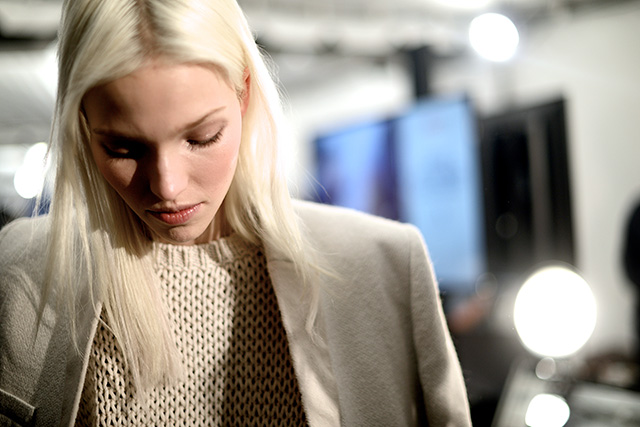 Tommy Hilfiger, осень-зима 2014: backstage (фото 10)