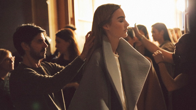 Hermès, осень-зима 2014: backstage (фото 23)