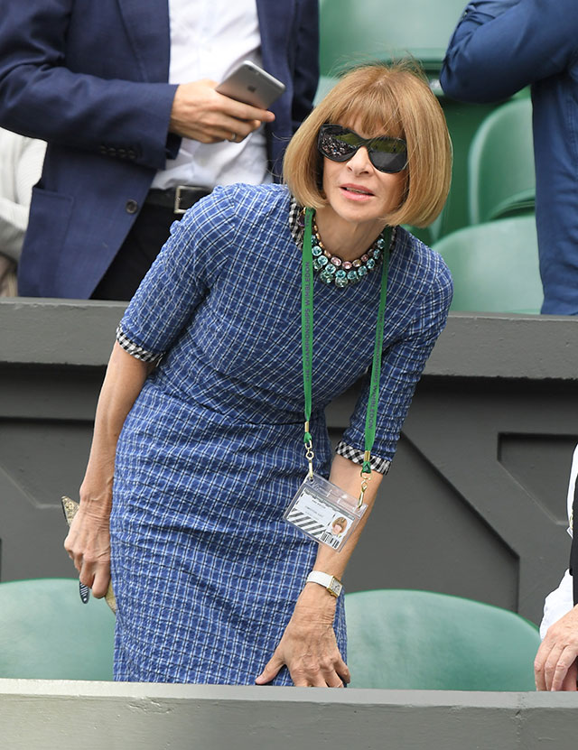 Анна Винтур Кейт Миддлтон и другие гости теннисного турнира в Уимблдоне (фото 5)