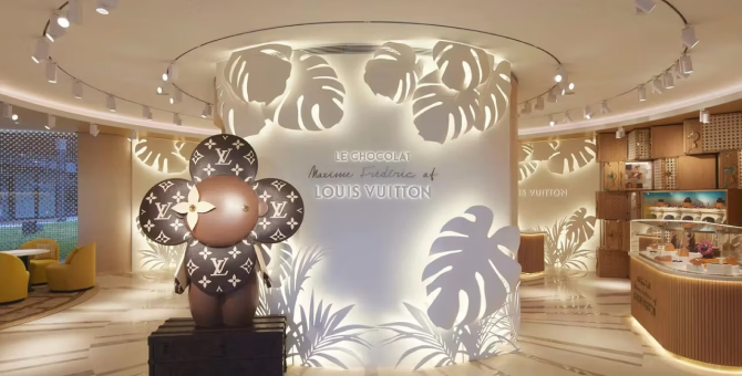 Louis Vuitton открывает магазин шоколада в Шанхае