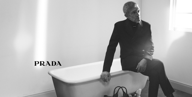 Венсан Кассель снялся в новой рекламной кампании Prada