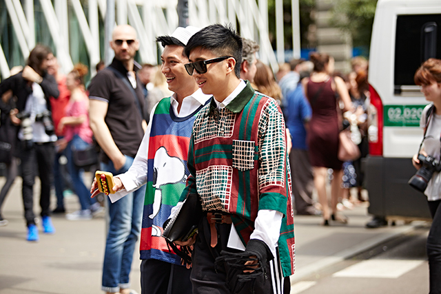 Неделя моды в Милане, весна-лето 2017: street style. Часть 1 (фото 6)