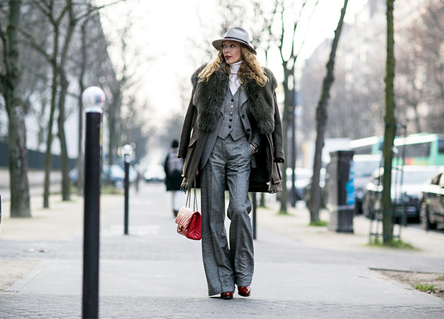 Мужская неделя моды в Париже F/W 2015: street style. Часть 1 (фото 18)