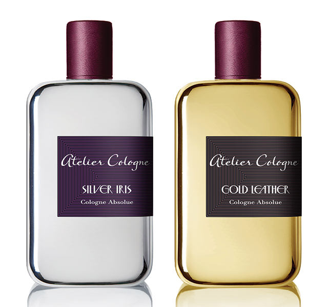 Аромат atelier cologne. Ателье Колонь ароматы. Atelier Cologne Silver Iris. Atelier Cologne Gold Leather. Ателье Колонь сад Магнолия.