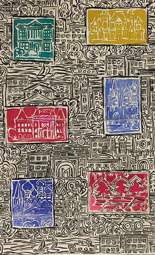 Ткани Москвы: фрагменты выставки на BURO. (фото 16)