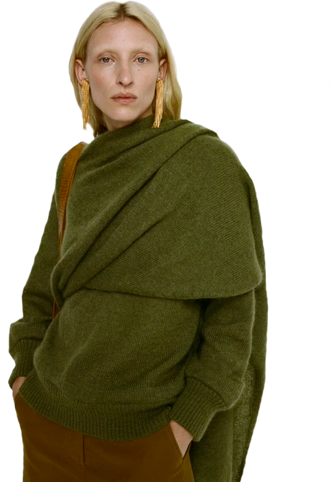 Бра-диган и свитер-шарф: гибридные вещи, которые вам понравятся (фото 1)