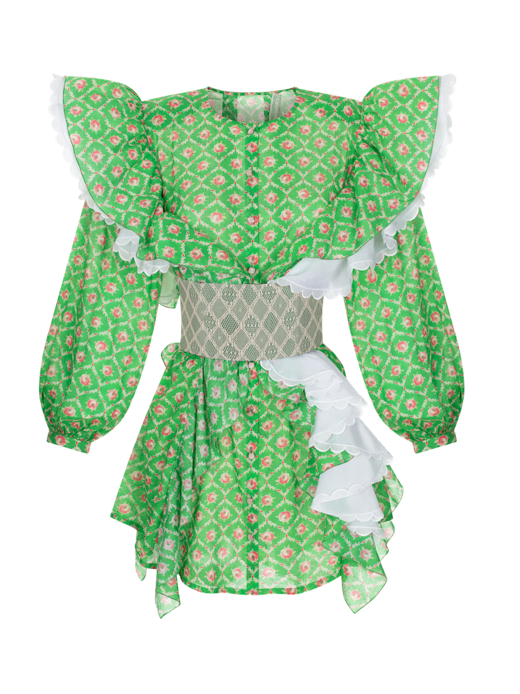 «Тихий Дон» и банданы Тупака: из чего состоит коллекция Ulyana Sergeenko весна-лето 2020 (фото 3)