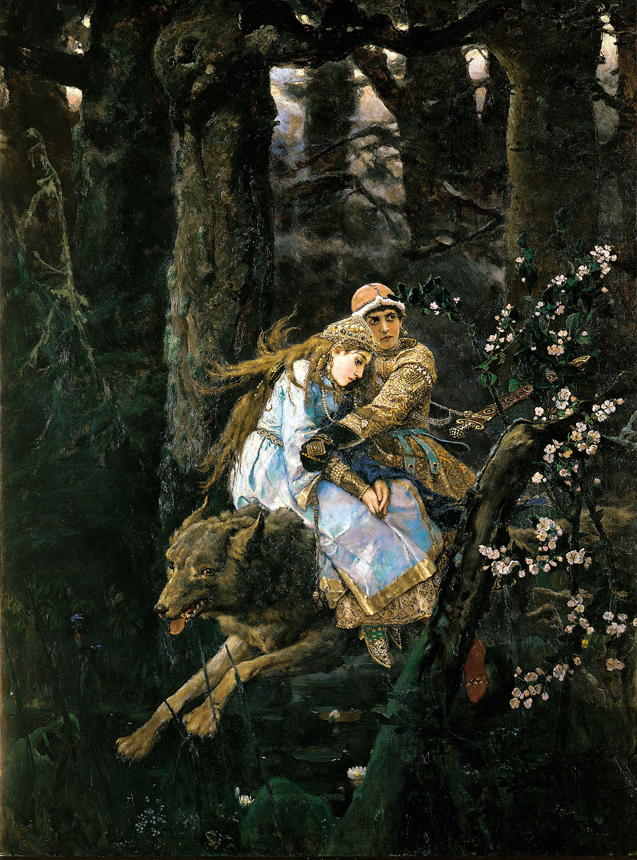 Иван-Царевич на сером волке (1889 г.)